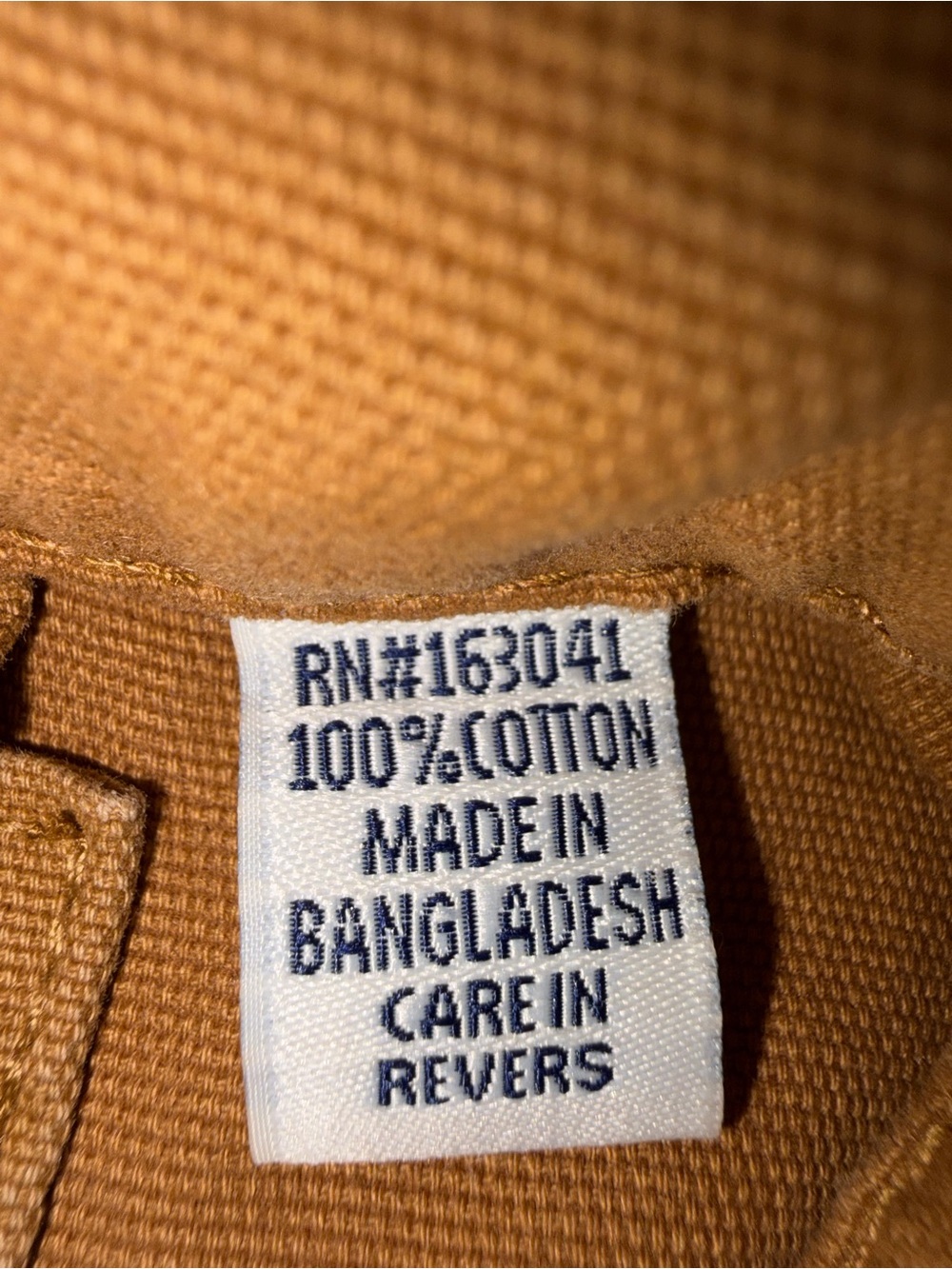 Men's Tan Workwear Bomber Jacket - Unbranded - Picture 5 of 8
